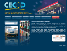 Tablet Screenshot of cecod.eu